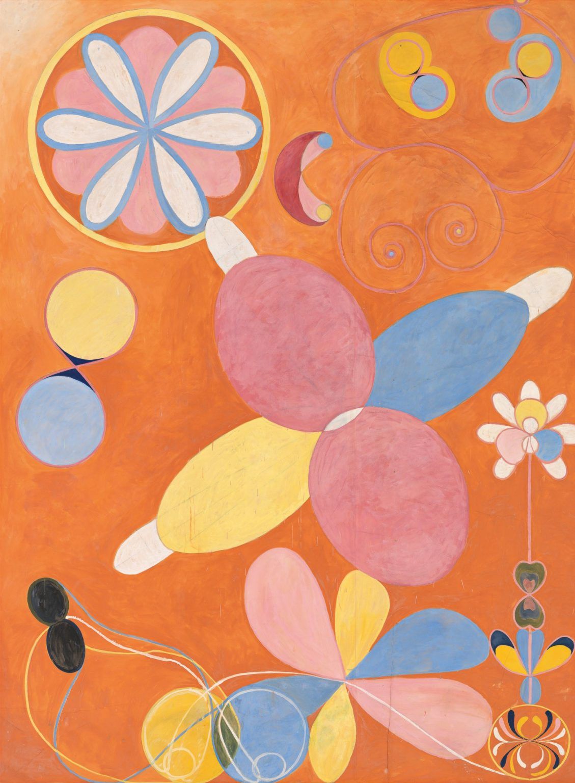 Hilma Af Klint, Los 10 más grandes Juventud nº4, 1907 Hilma Af Klint, Los 10 más grandes Juventud nº4, 1907