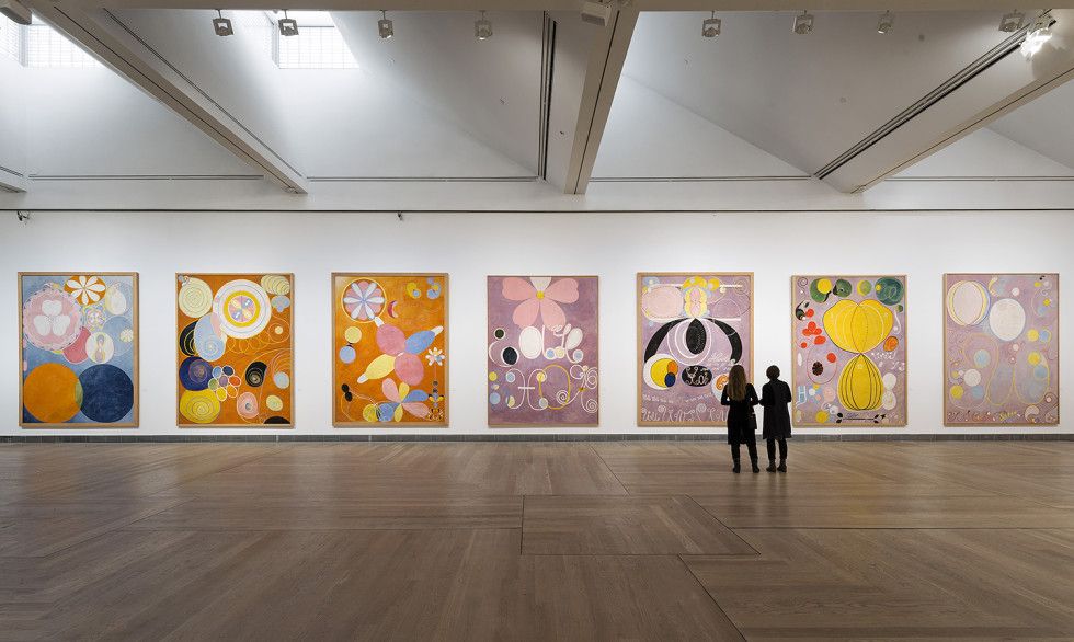 Moderna Museet-Estocolmo- Exposición a Hilma af Klint 2005
