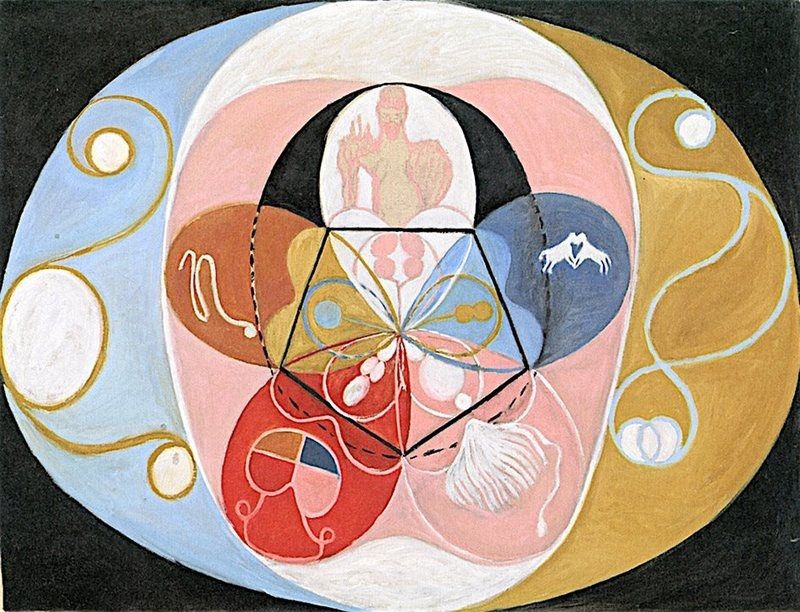 Hilma Af Klint, Grupo VI, Evolución nº14, 1908