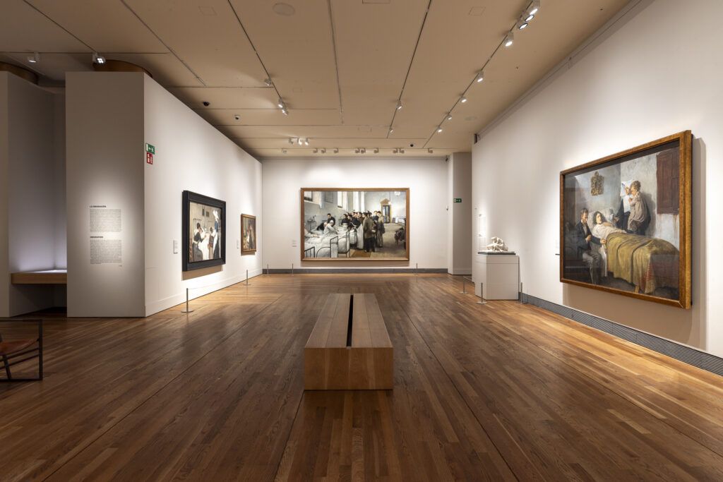 Imágenes de las salas de la exposición. Fotografía © Museo Nacional del Prado