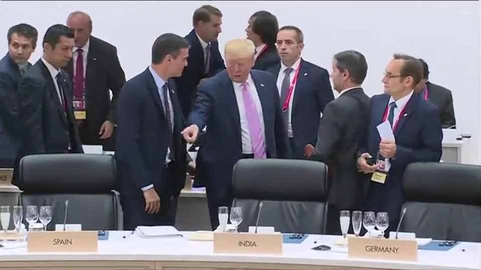 Trump Sanchez