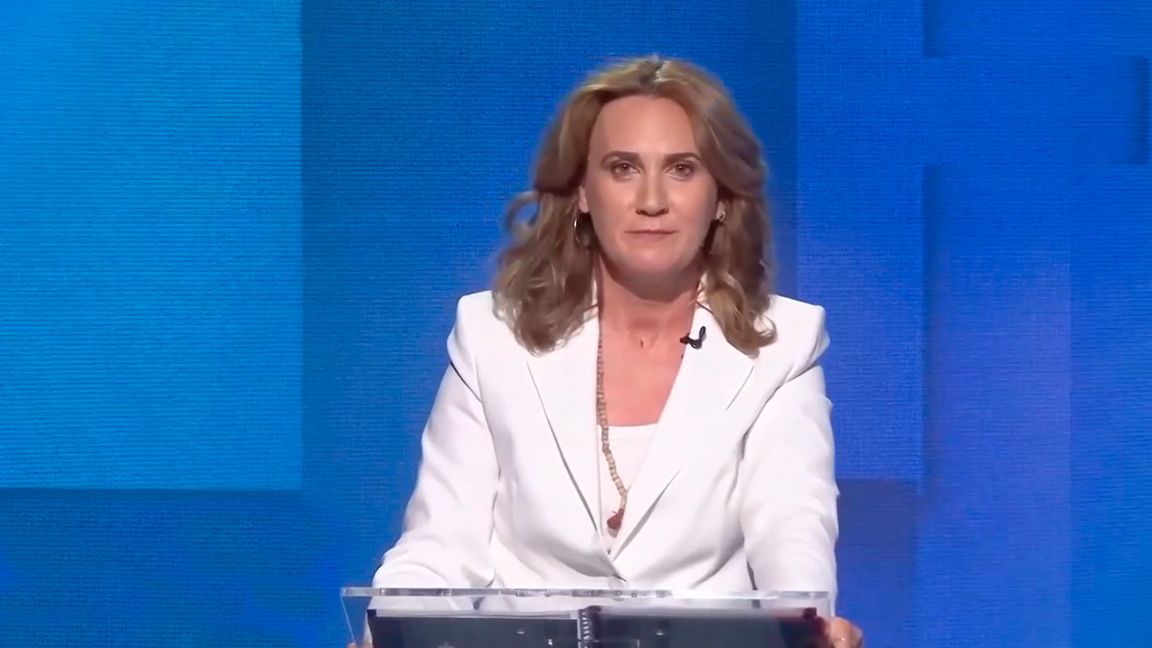 Estrella Galán, candidata de Sumar al Parlamento Europeo