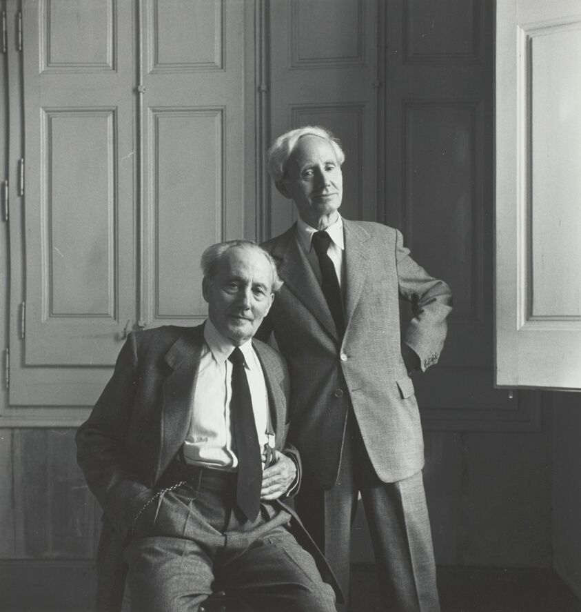 Los hermanos Junyer Vidal, falsificadores de arte, foto Fundación Irving Penn