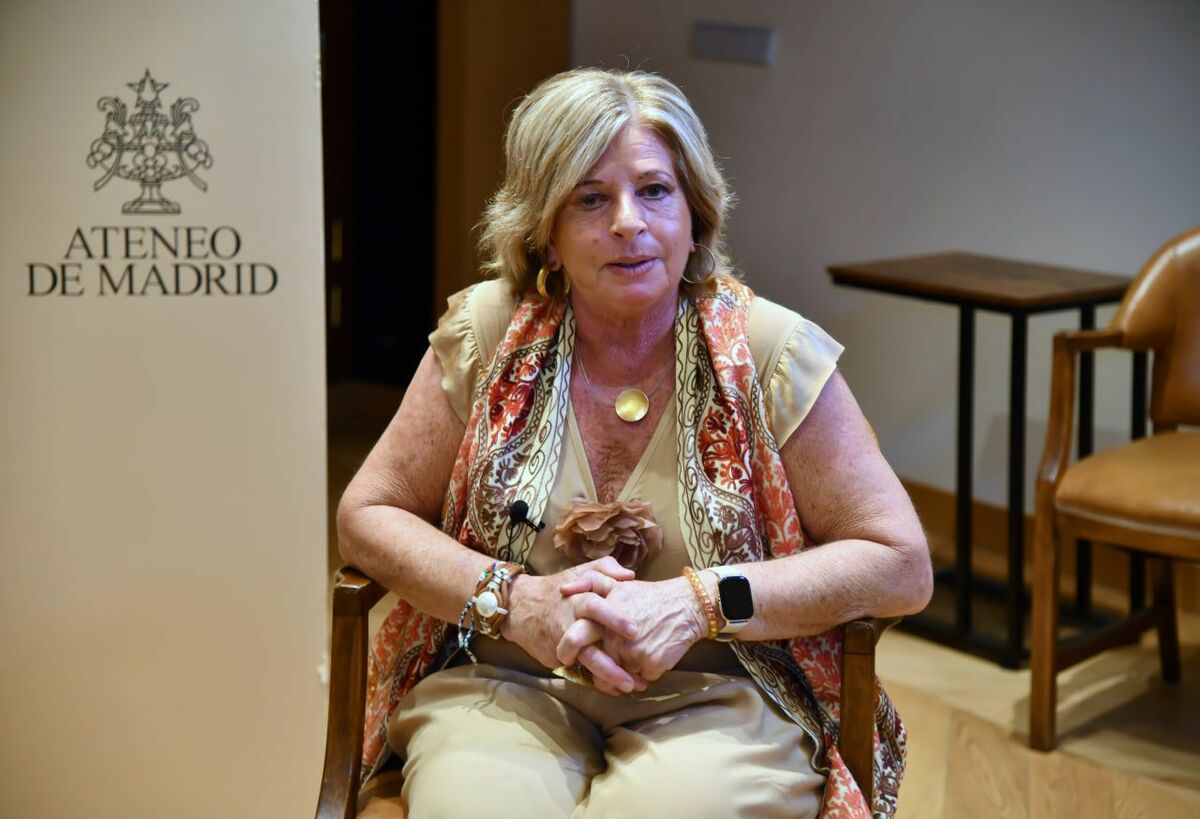 Consuelo Ordóñez, presidenta del Colectivo de Víctimas del Terrorismo Covite. Foto: Agustín Millán