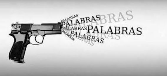 pistola de palabras