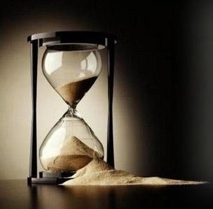 Arenas rarísimas. Reloj de arena