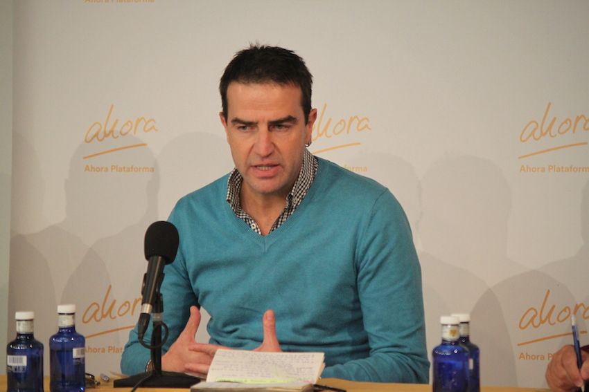 Gorka Maneiro. Portavoz Plataforma Ahora