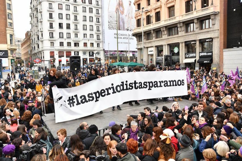 Muejres Periodistas 8M