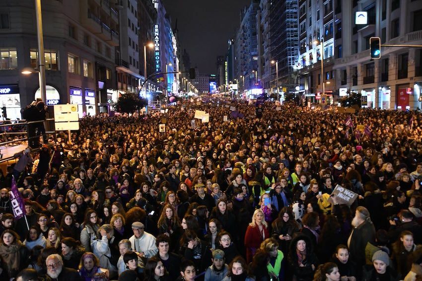 manifestación feminista