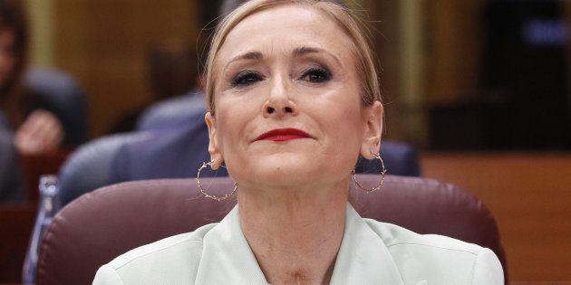 CRISTINA CIFUENTES EN LA ASAMBLEA DE MADRID