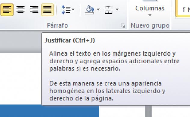 Justificar
