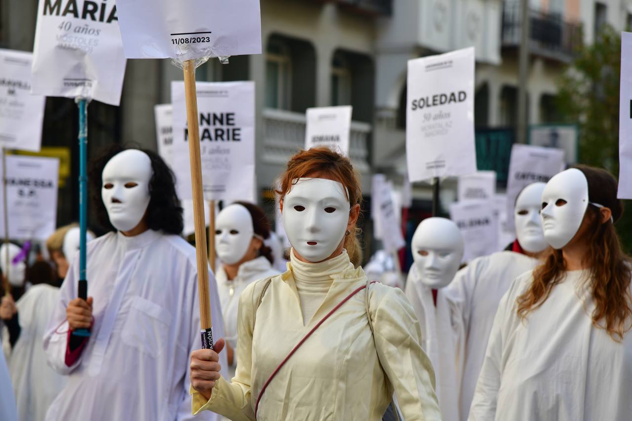 Manifestación del Foro de las mujeres de Madrid, foto Agustín Millán