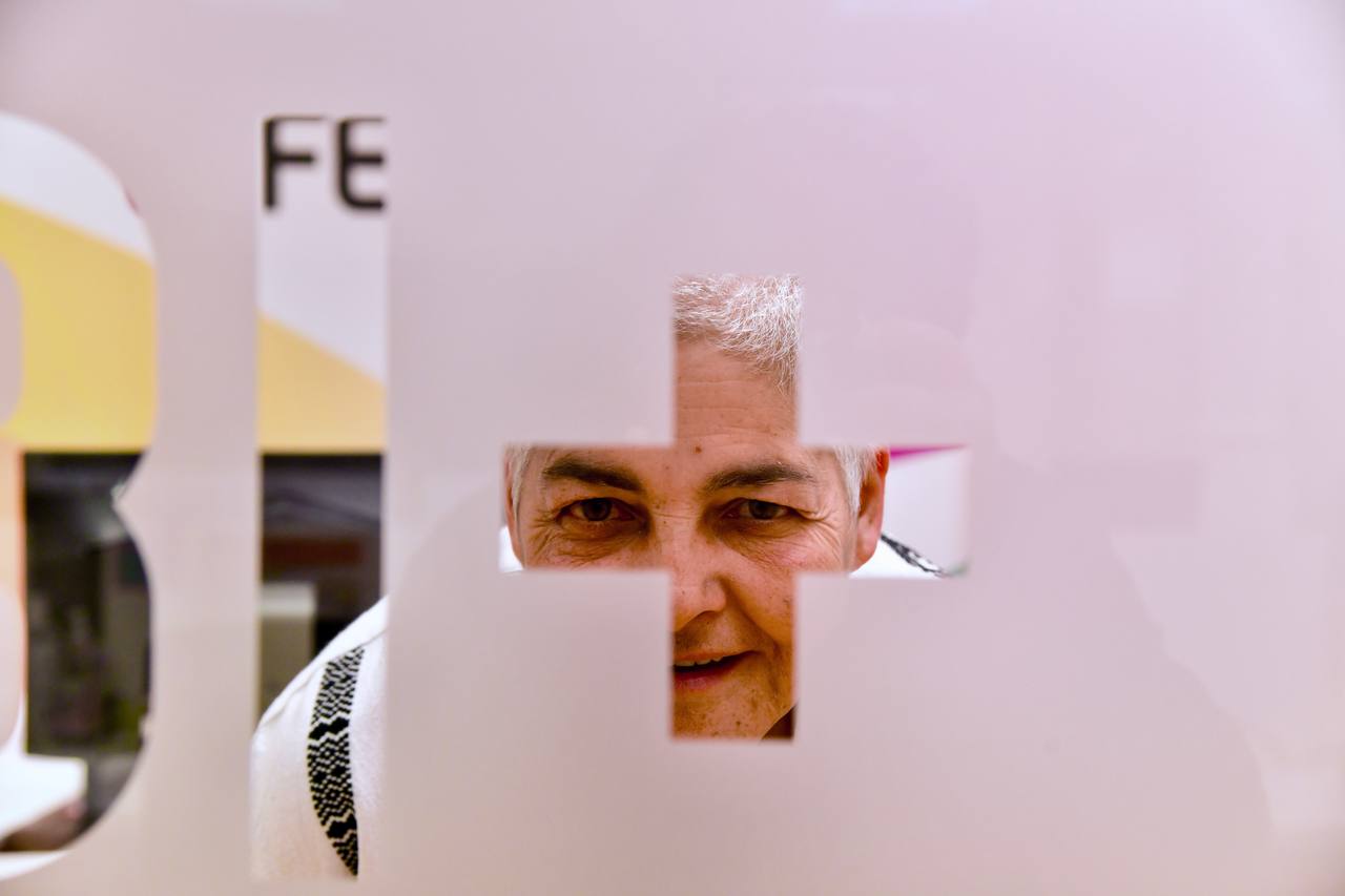 Uge Sangil, presidenta de la FELGTBI+, foto Agustín Millán