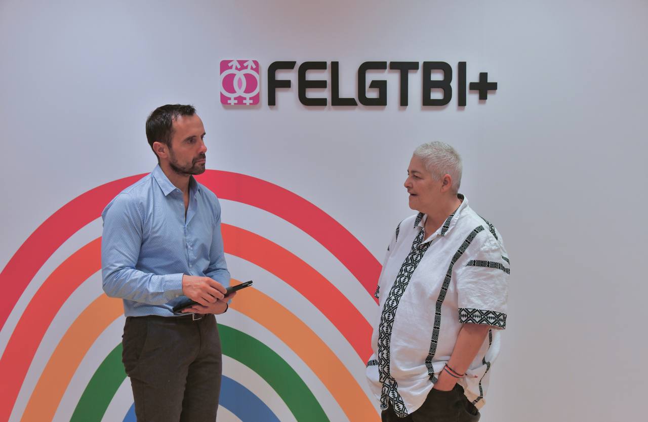 Uge Sangil, presidenta de la FELGTBI+, foto Agustín Millán