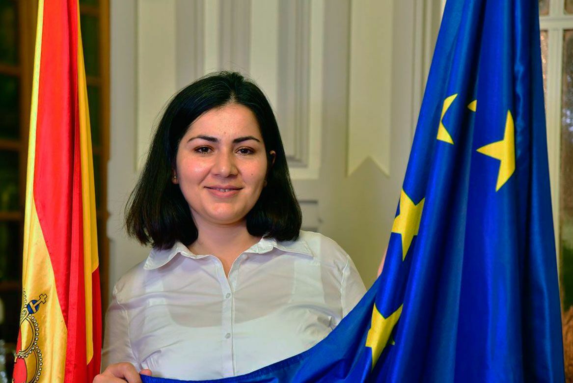Khadija Amin, periodista afgana exiliada en España, foto Agustín Millán