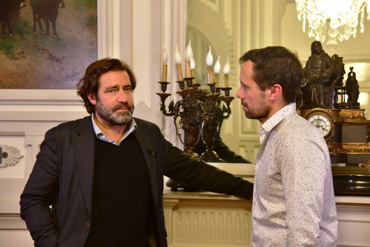 Luis Arroyo Martínez, presidente del Ateneo de Madrid con Maximiliano Fernández, foto Agustín Millán