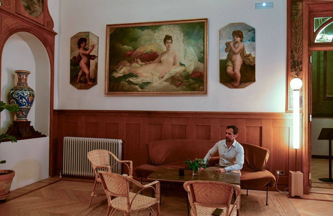 Maximiliano Fernández en el Ateneo de Madrid, foto Agustín Millán