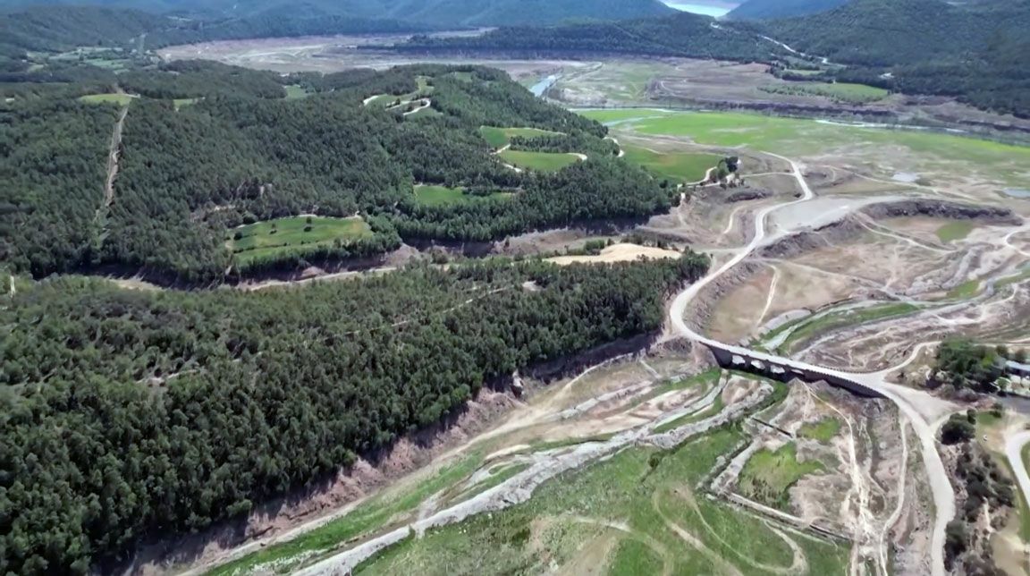 Estado de los pantanos en Cataluña por la sequía