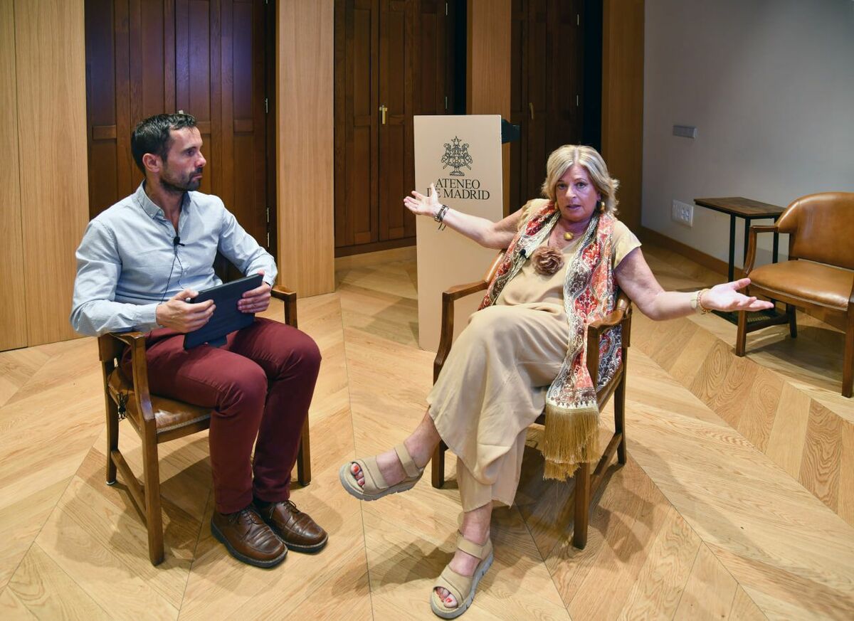 Consuelo Ordóñez, presidenta del Colectivo de Víctimas del Terrorismo Covite, foto Agustín Millán
