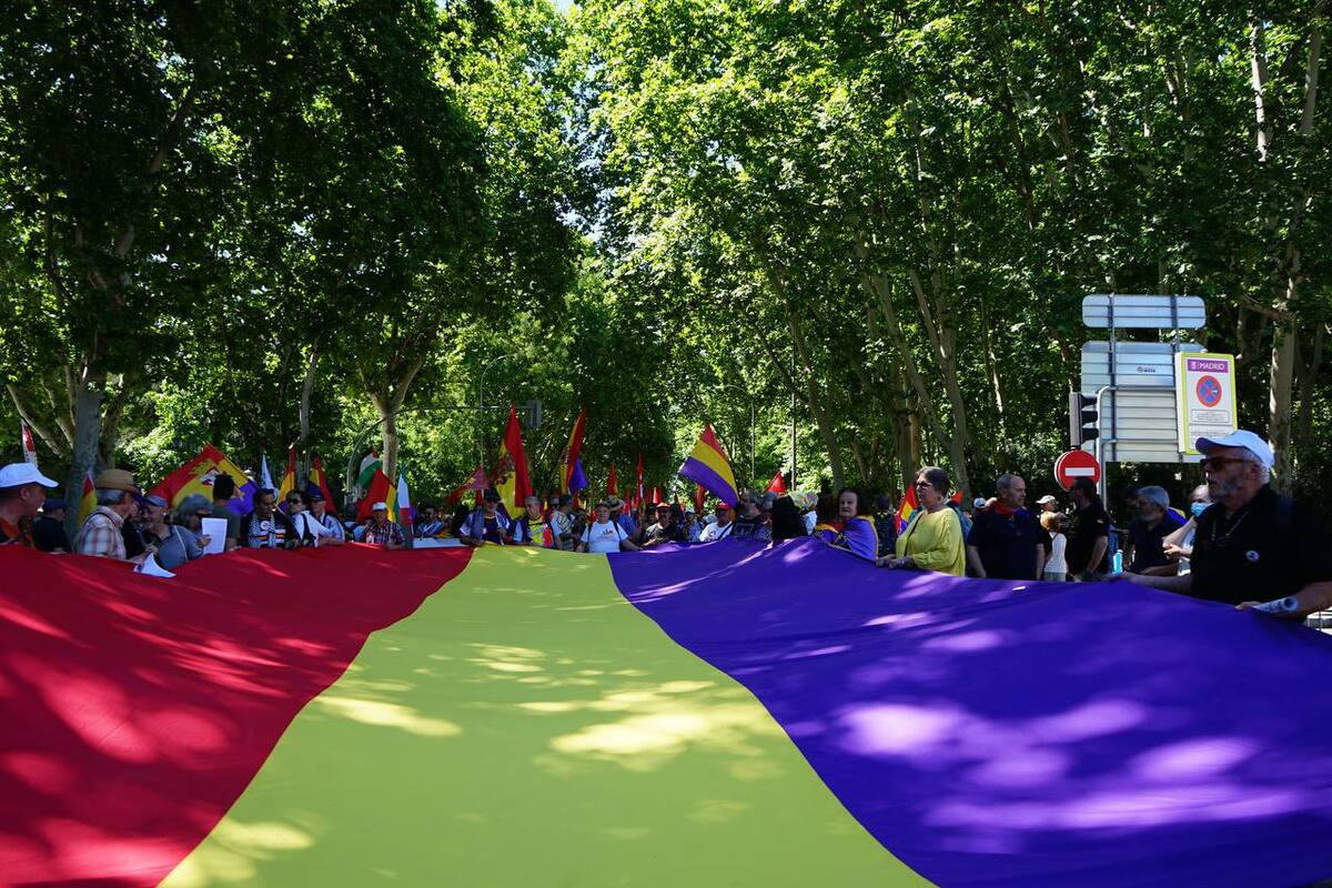 Marcha republicana en Madrid, foto Agustín Millán