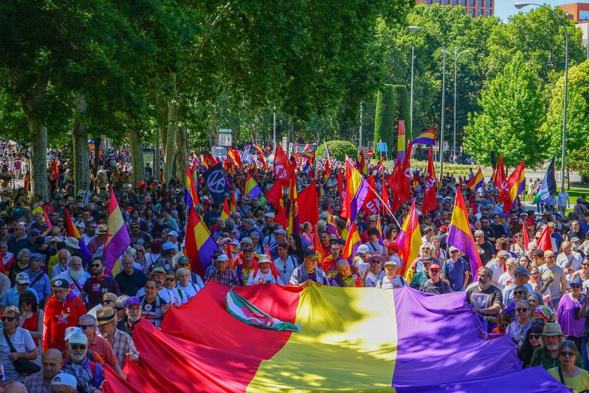 Marcha republicana en Madrid, foto Agustín Millán